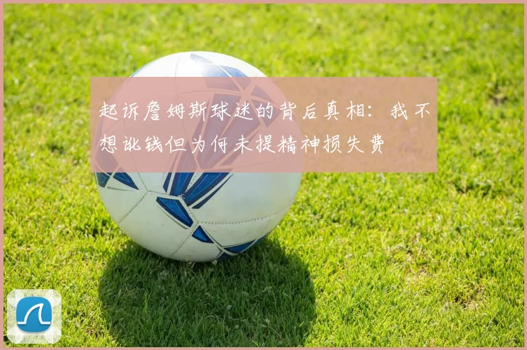 起诉詹姆斯球迷的背后真相：我不想讹钱但为何未提精神损失费